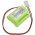 Helyettes�t� v�szvil�g�t�s Akkumul�tor Lithonia ENB06006 NIC0099 2000mAh 12Wh