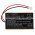 Helyettes�t� b�bi�r Akkumul�tor Uniden UBW2010C YK553759 1250mAh 4.63Wh