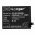 Helyettes�t� telefon Akkumul�tor Vivo X80 B-U5 2200mAh 17.12Wh