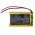 Helyettes�t� vezet�k n�lk�li f�lhallgat� Akkumul�tor AKG N90Q P803050 1200mAh 4.44Wh