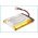 Helyettes�t� telefon Akkumul�tor Fitage Katharina das Grobe VKB 66591 312 098 1400mAh 5.18Wh 3.7V