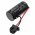 Helyettes�t� plc vez�rl� elem FDK Fuji CR2/3 8.L 1700mAh 5.1Wh fekete csatlakoz� 3V