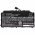 Helyettes�t� laptop Akkumul�tor Fujitsu Stylistic Q737 FPCBP448 10.8V 4200mAh 45.36Wh Li-Ion