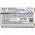 Helyettes�t� ad�vev� Akkumul�tor Huawei EP680 BTY6000Li11 3200mAh 11,84Wh Li-Ion