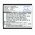 Helyettes�t� telefon Akkumul�tor Lenovo A3600-D BL233 1350mAh 5Wh 3.7V