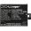 Helyettes�t� telefon Akkumul�tor Lenovo PB2-690N L16D1P32 4000mAh 15.4Wh 3.85V