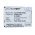 Helyettes�t� telefon Akkumul�tor Prestigio MultiPhone 7600 Duo PAP7600 DUO 2500mAh 9.25Wh 3.7V