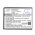 Helyettes�t� telefon Akkumul�tor Samsung Galaxy S II EB-L102GBK 1300mAh 4.81Wh 3.7V