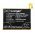 Helyettes�t� telefon Akkumul�tor Telstra 4GX Plus ICP37/54/72SA 2200mAh 8.36Wh