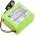 Helyettes�t� m�r�m�szer Akkumul�tor TDR2000/2R TDR2000-C 2000mAh/19.2Wh 9.6V