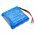 Helyettes�t� m�r�m�szer Akkumul�tor KF4 BP-53 2600mAh 37.44Wh 14.4V
