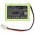 Helyettes�t� orvosi eszk�z Akkumul�tor Prism CP136 Ceiling Hoist Motos 12-20-BH4P 2000mAh 24Wh 12V