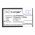 Helyettes�t� diktafon Akkumul�tor Pocket Memo DPM6000/ACC8100 1250mAh 4.63Wh