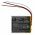 Helyettes�t� vezet�k n�lk�li Akkumul�tor BackBeat 500 SP552631SA-1S1P-PCM 250mAh 0.93Wh headset
