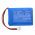 Helyettes�t� zsebl�mpa Akkumul�tor Miniform COB LED 03.5318 1000mAh 3.7Wh