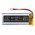 Helyettes�t� zsebl�mpa Akkumul�tor Mini Slim 03.5387 3.7V 1000mAh