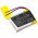 Helyettes�t� zsebl�mpa Akkumul�tor 550R/PL552025 190mAh 0.7Wh