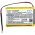 Helyettes�t� vezet�k n�lk�li Akkumul�tor ad� PB24ND-TX GPB 783448 1800mAh 6.66Wh Li-ion