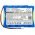 Helyettes�t� orvosi eszk�z Akkumul�tor VDW Silver GP210AAHCB5BMXZ 2000mAh 12Wh 6V