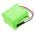 Helyettes�t� orvosi eszk�z Akkumul�tor Zevex EnteraLite 7231 7.2V 2000mAh 14.4Wh