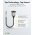 Goobay AUX adapter 1-b�l 2-be sztere� 3,5mm 0,18m