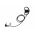 Helyettes�t� f�lhallgat� GES-G3 3,5mm d�nt�tt jack 45cm k�bel �ll�that� D-fejp�nt