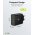 Goobay Multi Fast Charger 45W GaN USB-C PD dual gyorst�lt� fekete 1x USB-C 1x USB-A