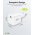Goobay Single Fast Charger 45W USB-C PD GaN nano feh�r 1x USB-C csatlakoz� gyorst�lt�
