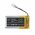 Helyettes�t� zenei eszk�z Akkumul�tor Fender Mustang Micro LiPP537234 400mAh 1.48Wh 3.7V