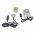 Play & Charge Kit 2db Akkumultormultor + tlt Xbox 360 kontrollerhez fehr