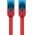 Goobay CAT 6A lapos patchk�bel U/UTP 2m piros