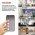 EMOS GoSmart hosszabb�t� 2m / 4 aljzat / kapcsol�s / USB / feh�r-fekete / PVC / 1,5 mm2