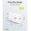 Goobay USB-C PD GaN gyorst�lt� 20W 1x USB-C csatlakoz� feh�r