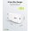 Goobay USB-C PD GaN gyorst�lt� 25W feh�r 1x USB-C csatlakoz�