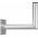 Goobay alum�nium SAT parabola falitart� erk�lykorl�t szerel�s 350mm 50mm 850mm