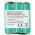 Helyettes�t� Akkumul�tor AEG Typ 141 Junior 2.0 AA Mignon ceruza 3,6V 2000mAh 1db/csomag NiMH