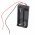 Helyettes�t� elem elemtart� 2x AA Mignon ceruza LR6 kapcsol�val z�rt h�z csavarral 68x33x18,5mm