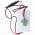 Helyettes�t� Akkumul�tor Besam 15070 CUD3000 kapunyit� 15x AA Mignon ceruza 18V 900mAh 1db/csomag NiMH