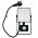 Duracell LED reflektor 10W 800lm mozg�s�rz�kel�vel falitart�val 4000K IP44