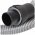 AEG porsz�v�t�ml� k�zi foganty�val 32mm csatlakoz� 43mm 214cm fekete-ez�st