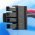 Helyettes�t� Akkumul�tor iLife V7 A7 SP 18650 2600 14,8V 2600mAh 38,5Wh fekete csatlakoz� Li-Ion