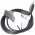 USB t�lt�k�bel Huawei Band 2/2 Pro Band 3/3 Pro Honor Band 4 fekete
