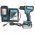 Makita DDF485RFJ Akkumul�tors f�r�-csavarbehajt� k�szlet 18V 2x3,0Ah t�lt� Makpac Gr.2 Li-Ion