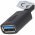 USB-C dug� USB-A 3.0 aljzat adapter k�bellel OTG 21cm