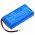 Helyettes�t� er�s�t� Akkumul�tor Chord MOJO fejhallgat� ICP6/34/50-2S1P 1200mAh 8,88Wh