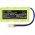 Helyettes�t� v�szvil�g�t�s Akkumul�tor Lithonia ELB0502N / CUSTOM-45 2000mAh 9,6Wh