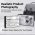 Helyettes�t� kamera Akkumul�tor Casio Exilim Zoom EX-Z250BE NP-70 1050mAh/3.89Wh 3.7V 850mAh 3.15Wh