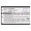 Helyettes�t� vonalk�dolvas� Akkumul�tor Panasonic Toughbook CF-P2 CF-VZSU33 1800mAh 6,66Wh