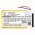 Helyettes�t� e-k�nyv olvas� Akkumul�tor Sony PRS-700 A98839601 294 800mAh 2.96Wh
