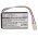 Helyettes�t� Akkumul�tor ZTE U110 Li3710T42P3S543556 3.7V 1000mAh 3.7Wh Li-Ion